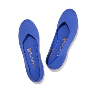 Rothy’s Cornflower Blue Flats